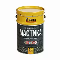 Мастика для гибкой черепицы Docke PIE 5,1 кг (5 л), 4 шт./уп.